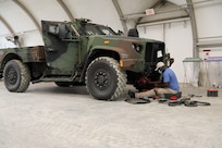 U.S. Army Reserve Soldiers from the U.S. Army Civil Affairs and Psychological Operations Command (Airborne) took part in Joint Light Tactical Vehicle (JLTV) introduction training Aug. 25-26, 2021, at USACAPOC(A) Headquarters, Fort Bragg, N.C., as part of initial JLTV fielding for the command.