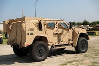 U.S. Army Reserve Soldiers from the U.S. Army Civil Affairs and Psychological Operations Command (Airborne) took part in Joint Light Tactical Vehicle (JLTV) introduction training Aug. 25-26, 2021, at USACAPOC(A) Headquarters, Fort Bragg, N.C., as part of initial JLTV fielding for the command.
