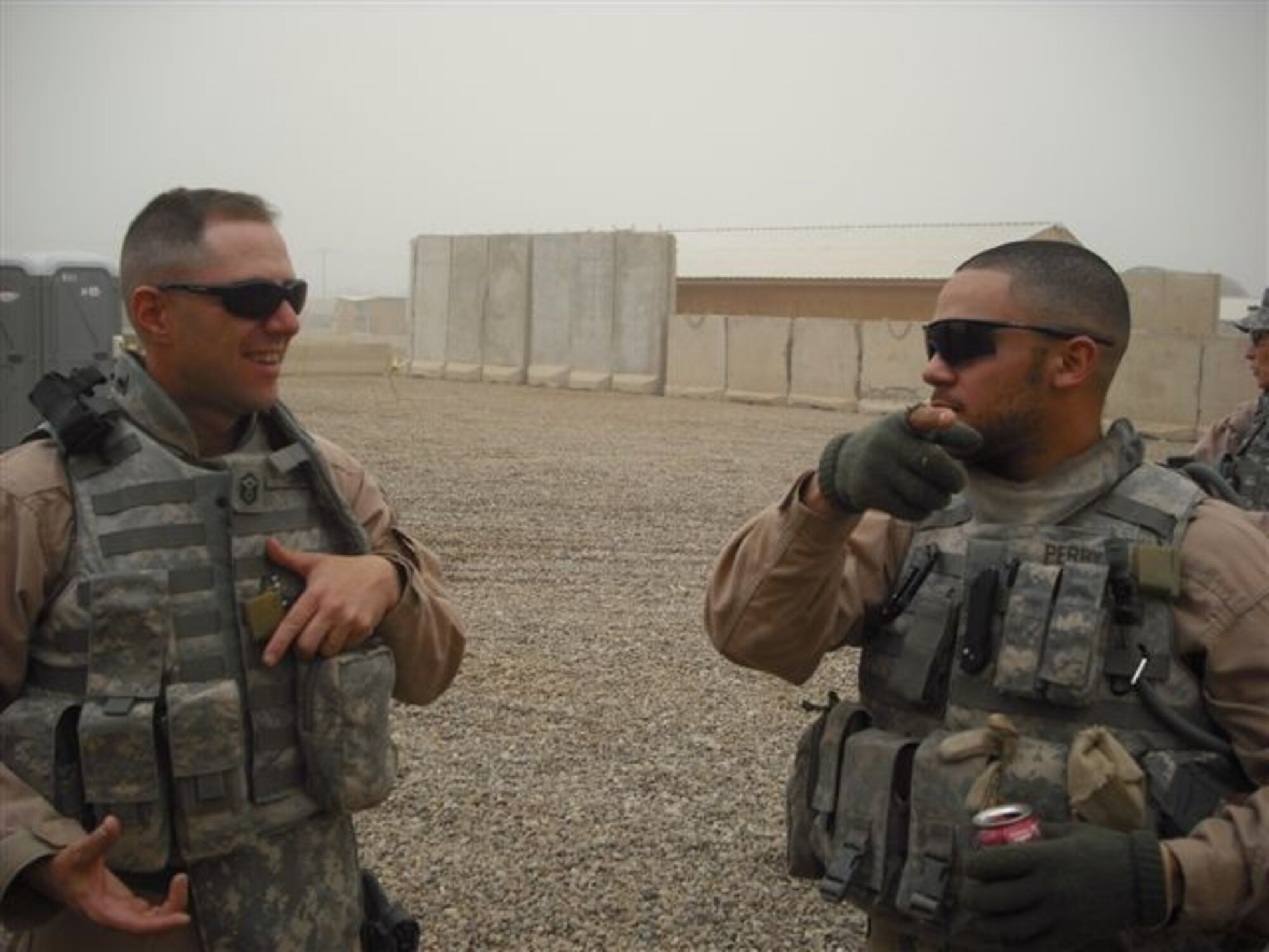 cadell in Iraq photo