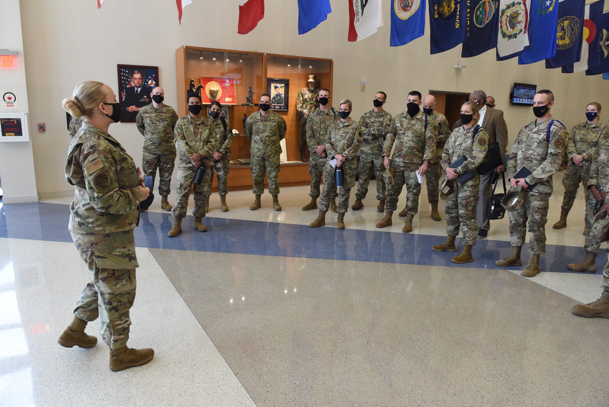 NCO gives tour of PRC