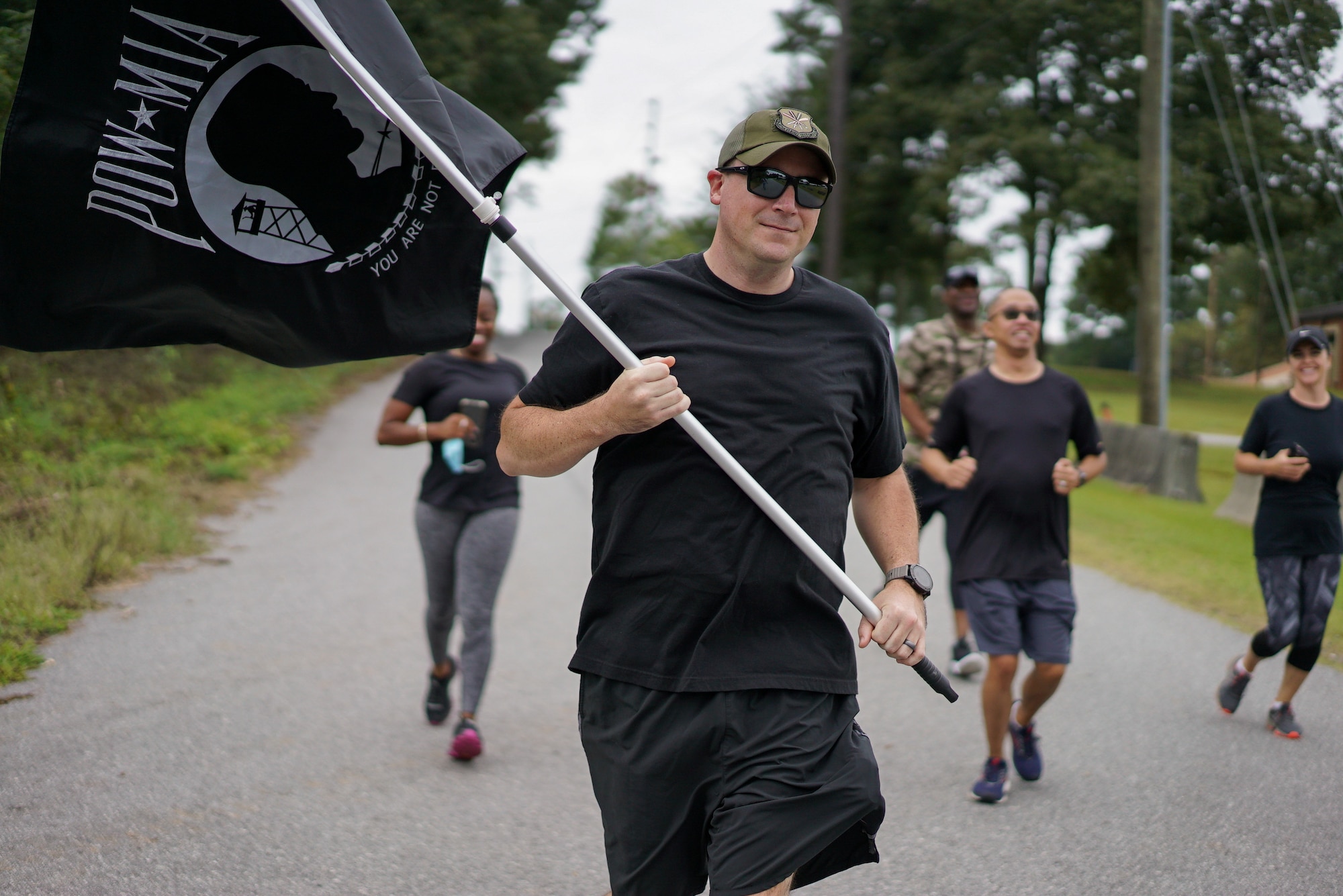 413th FTG participates in run honoring POW/MIA