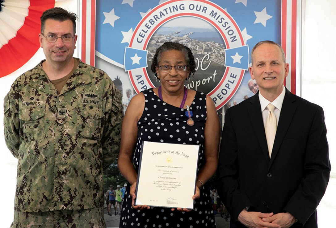 NUWC Division Newport employees receive Department of Navy Civilian Service Awards
