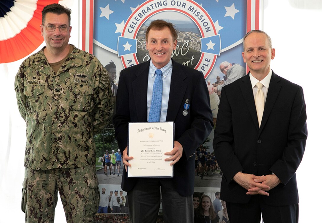 NUWC Division Newport employees receive Department of Navy Civilian Service Awards