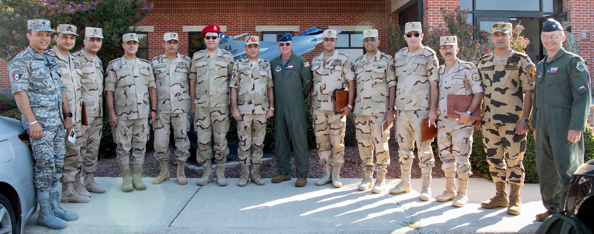 Members of Egypt’s Air Force made a trip to the 149th Fighter Wing at Joint Base San Antonio-Lackland Sept. 26