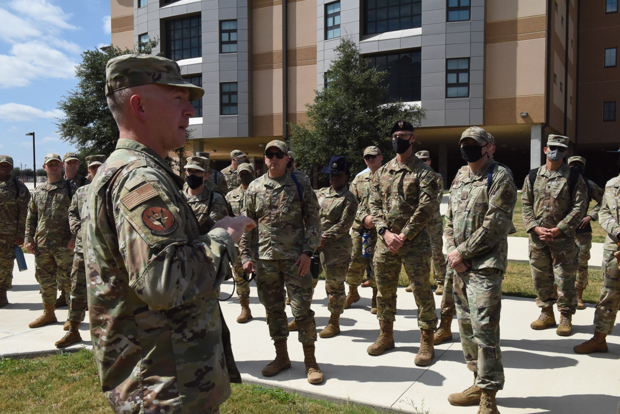 321st TRS commander briefs Bridging the Gap conference attendees