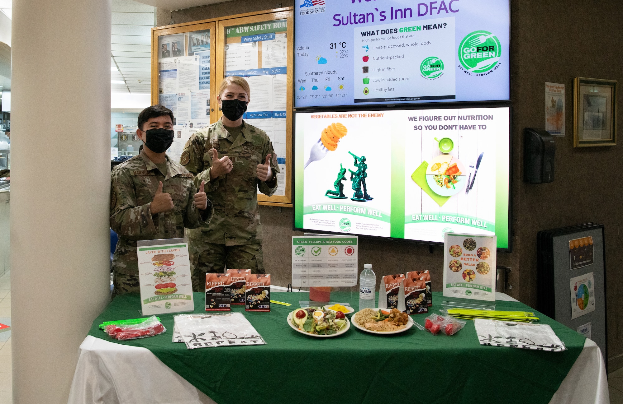 health promotion instructors pose for a photo