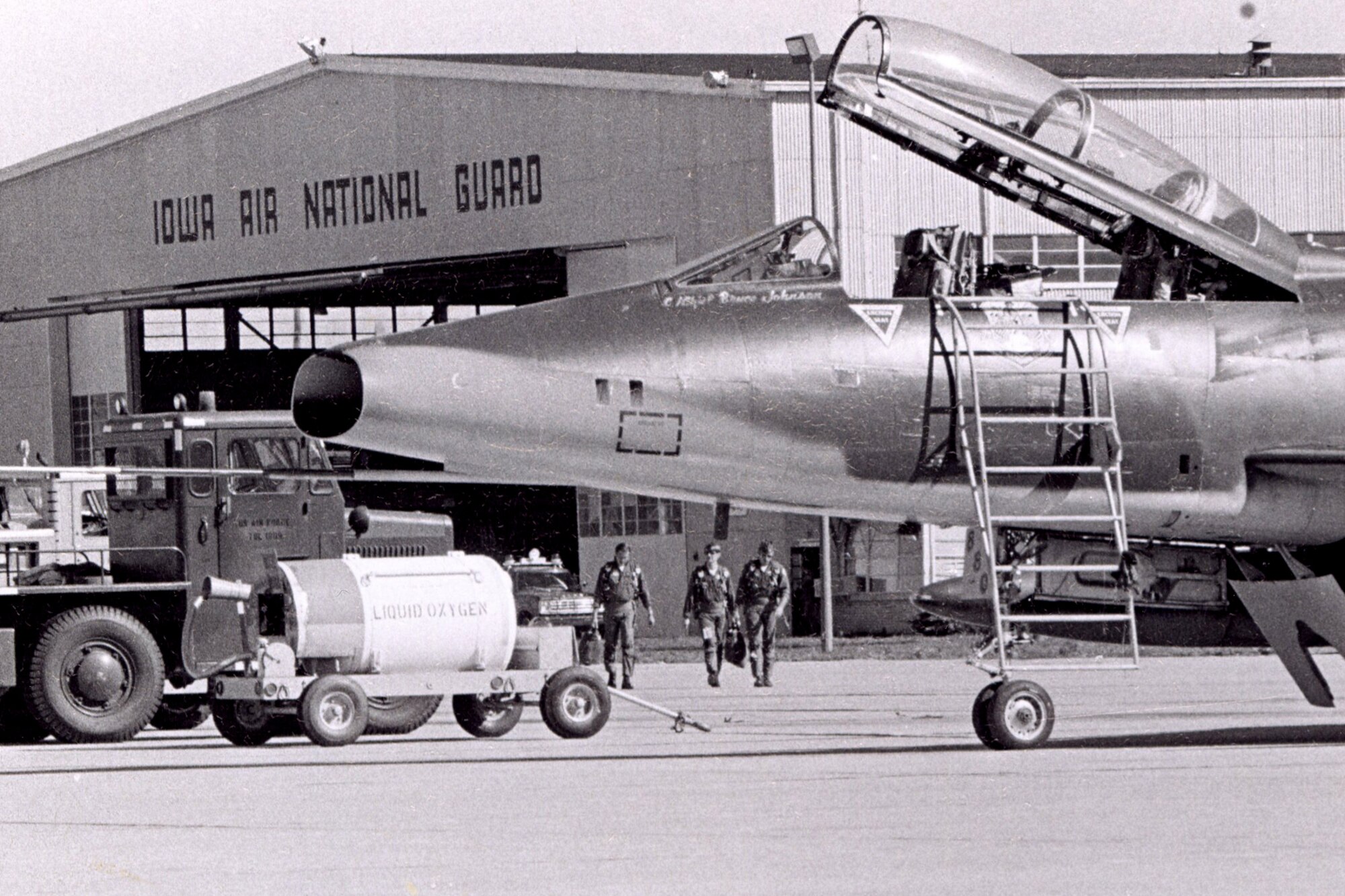 Iowa Air National Guard F-100 July 1977