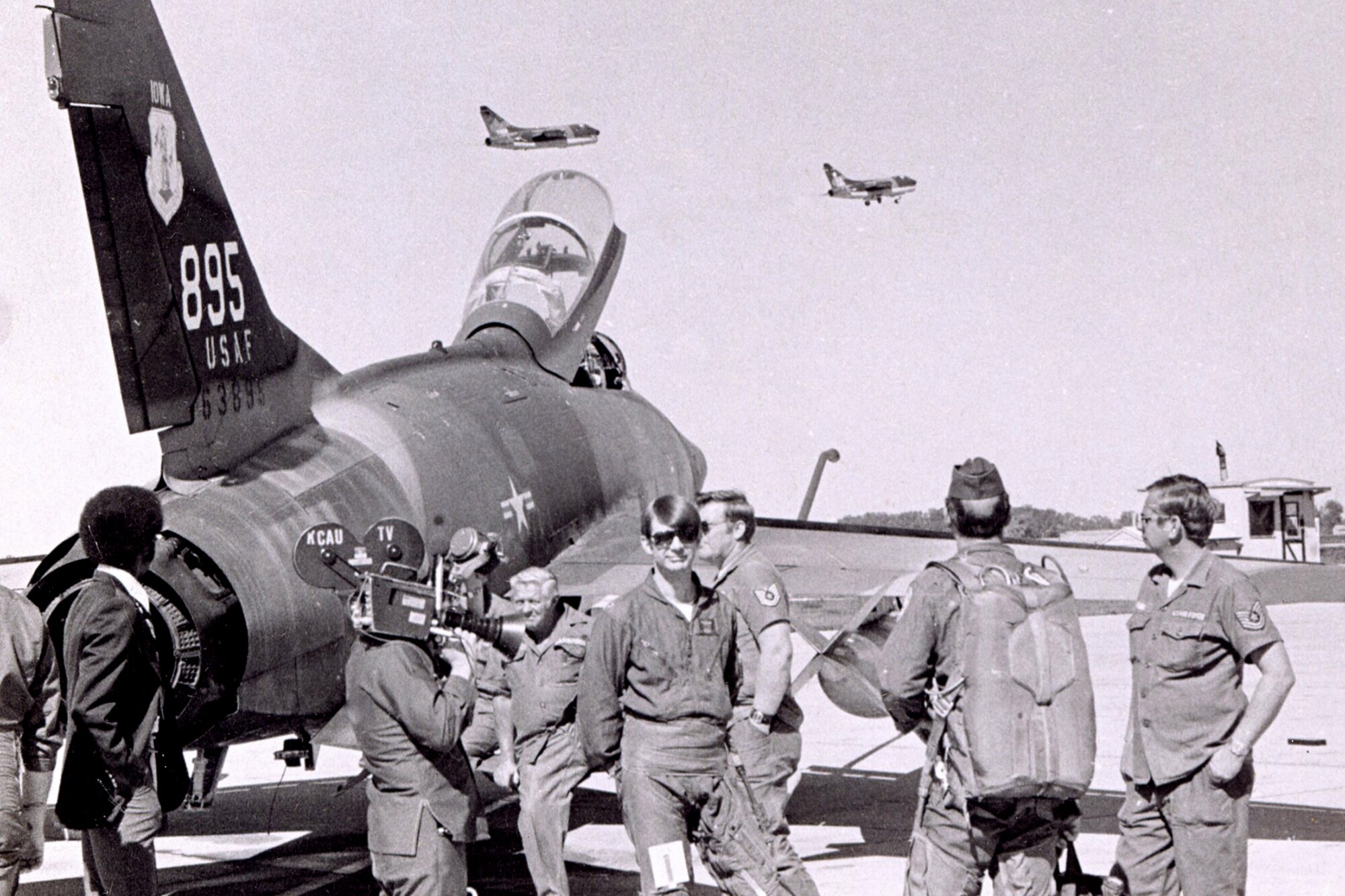 Iowa Air National Guard F-100 July 1977