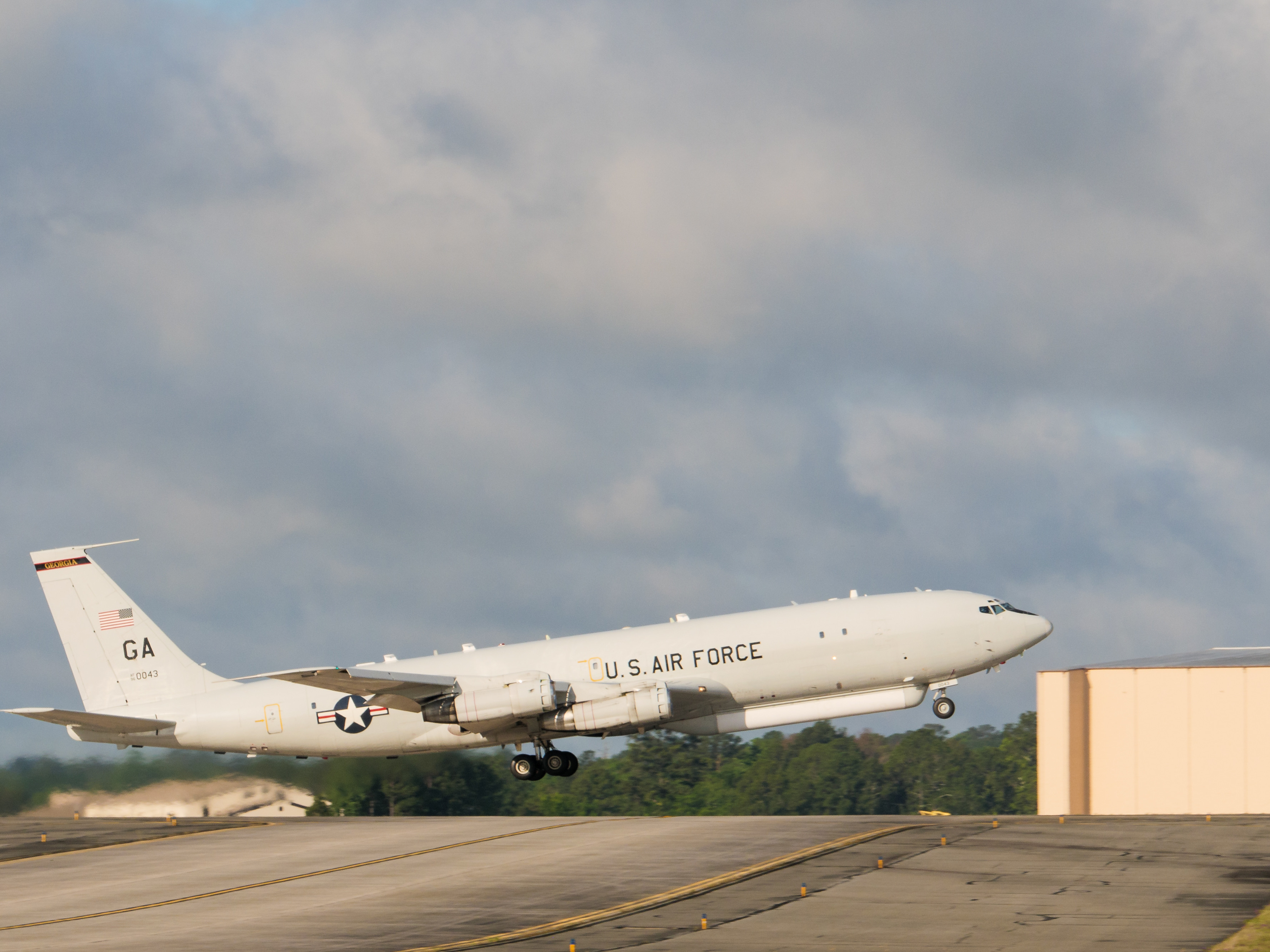 E 8C Joint Stars Air Force Fact Sheet Display