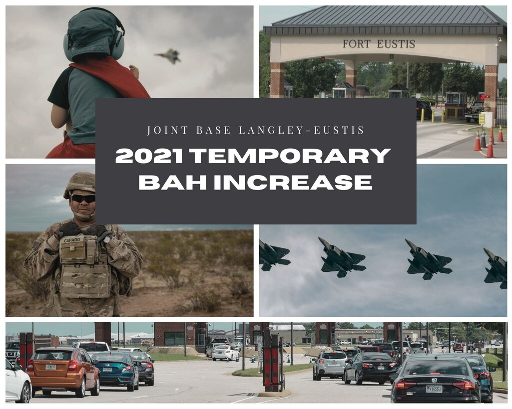 Graphic for BAH temporary increase