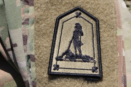 Ceremony introduces new Virginia National Guard HQs shoulder patch