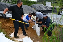Team JBAB Protects Base Against Hurricane Ida Flooding