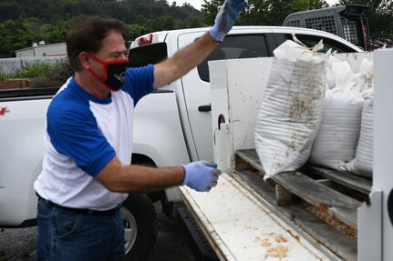 Team JBAB Protects Base Against Hurricane Ida Flooding