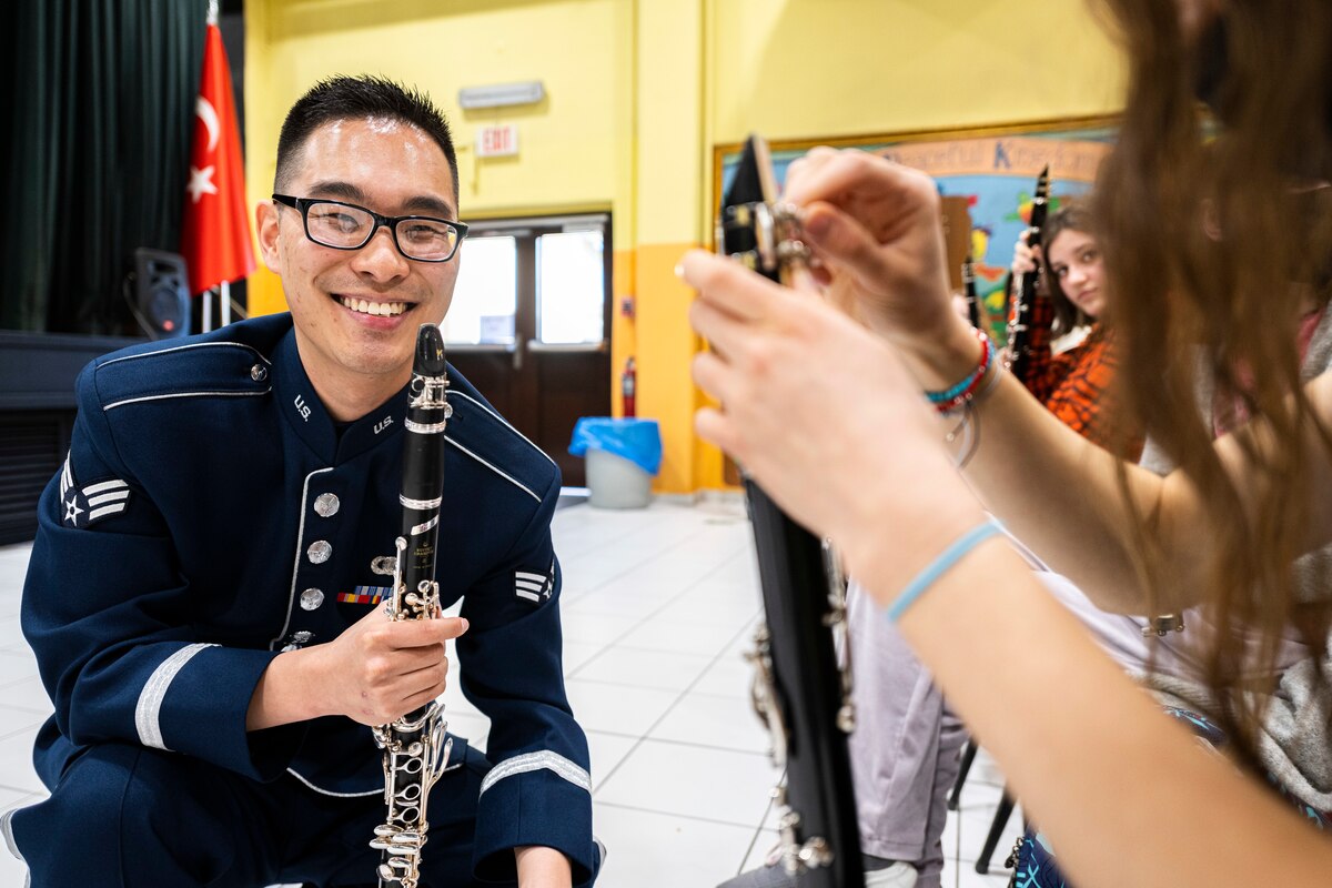 Winds Aloft USAFE Woodwind Quintet engages with Ankara community