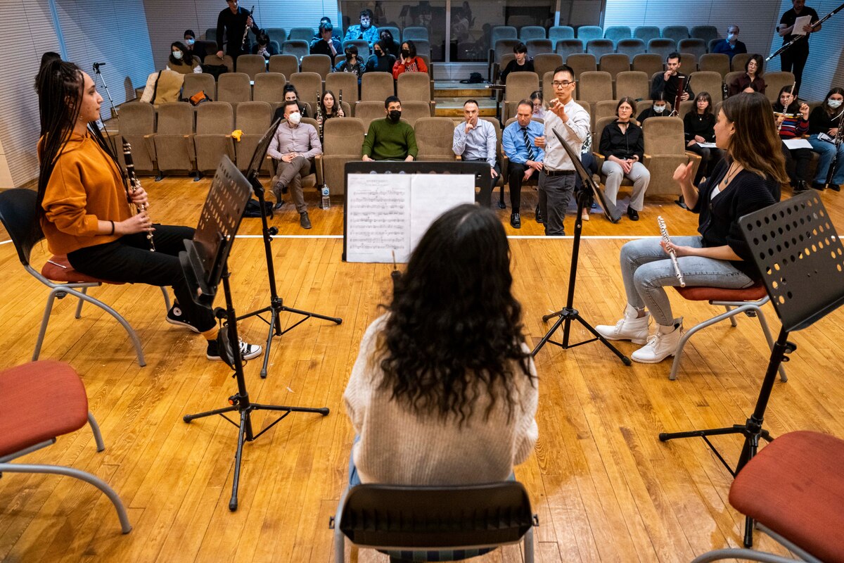 Winds Aloft USAFE Woodwind Quintet engages with Ankara community