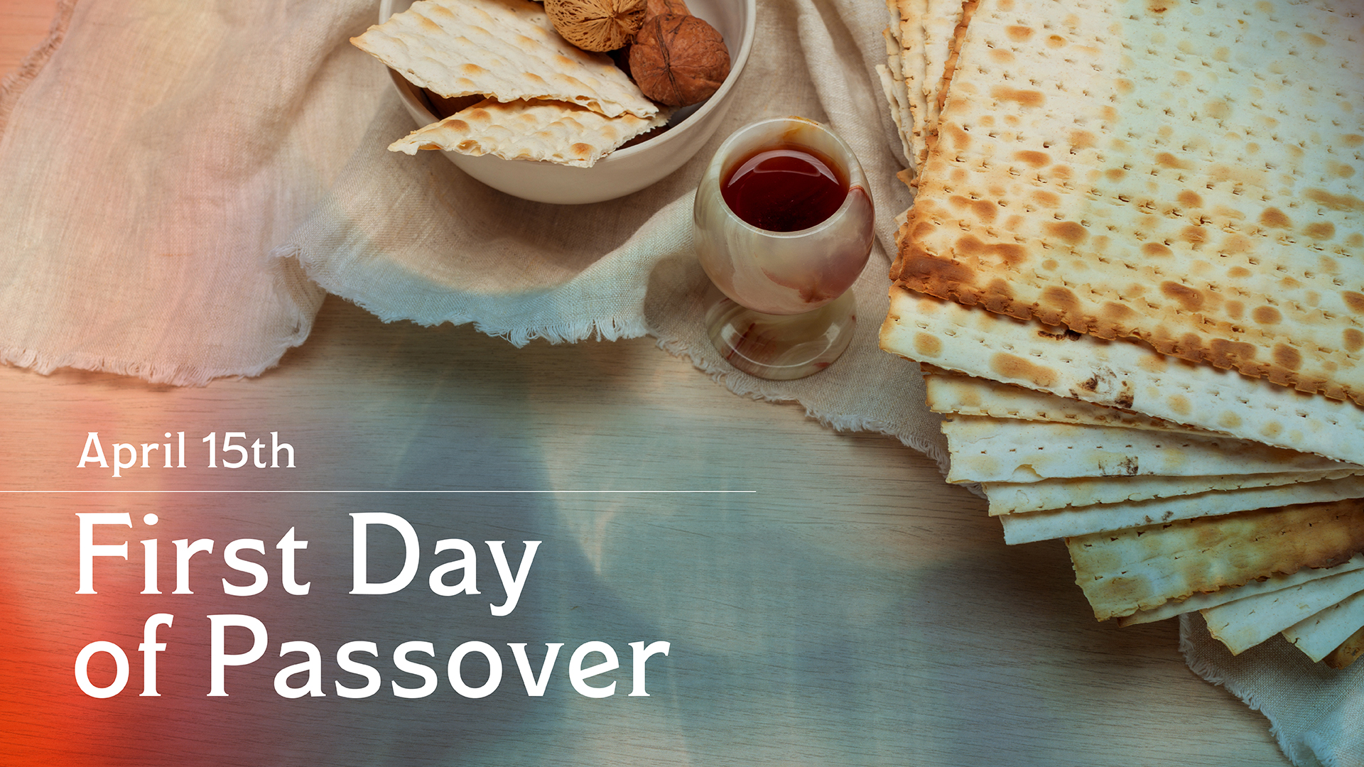 First Day of Passover Graphic
