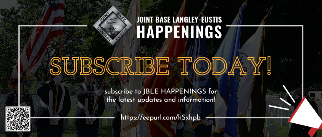JBLE Happenings will no longer be distributed over military email.