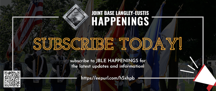 JBLE Happenings will no longer be distributed over military email.
