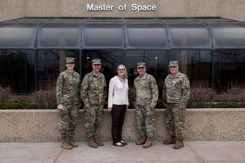 Space Force leaders visit Joint Task Force-Space Defense.