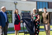 Sgt. 1st Class Alwyn C. Cashe U.S. Army Reserve Center rededicated to change plaque from the Silver Star to the Medal of Honor
