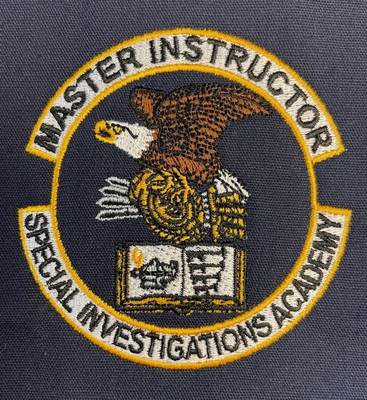The Office of Special Investigations Academy Master Instructor program acknowledges instructors who excel in their craft. OSI recognition is evaluated based on experience, instructor performance and professional development. (OSIA courtesy photo)