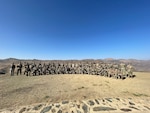 U.S. Army Soldiers from 3rd Battalion, 172 Infantry (Mountain) Headquarters Company and C Company, Vermont National Guard, conduct mountain training with Royal Saudi Land Forces Special Forces at the RSLF Mountain Warfare School in Saudi Arabia. Between October and November 2021, approximately 70 U.S. Army Soldiers attended the training. (Courtesy photo)