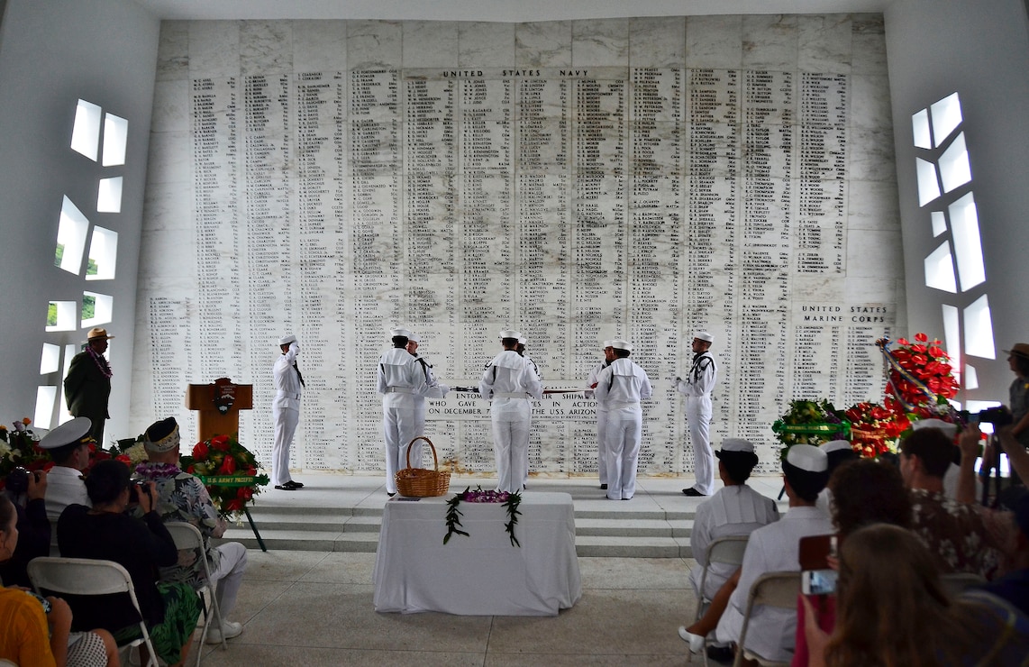 USS Arizona Memorial at Joint Base Pearl Harbor-Hickam