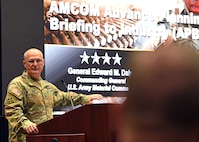 Army Materiel Command Commanding General Gen. Edward Daly.