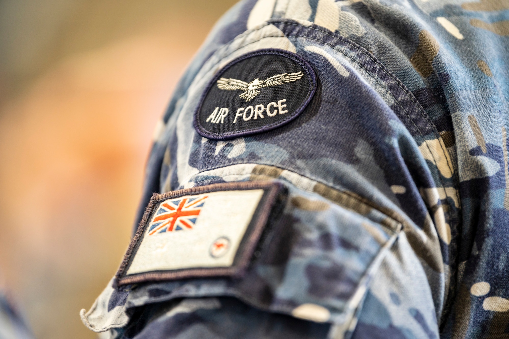 Members of the U.S. Air Force train and celebrate with members of the Royal Australian Air Force.