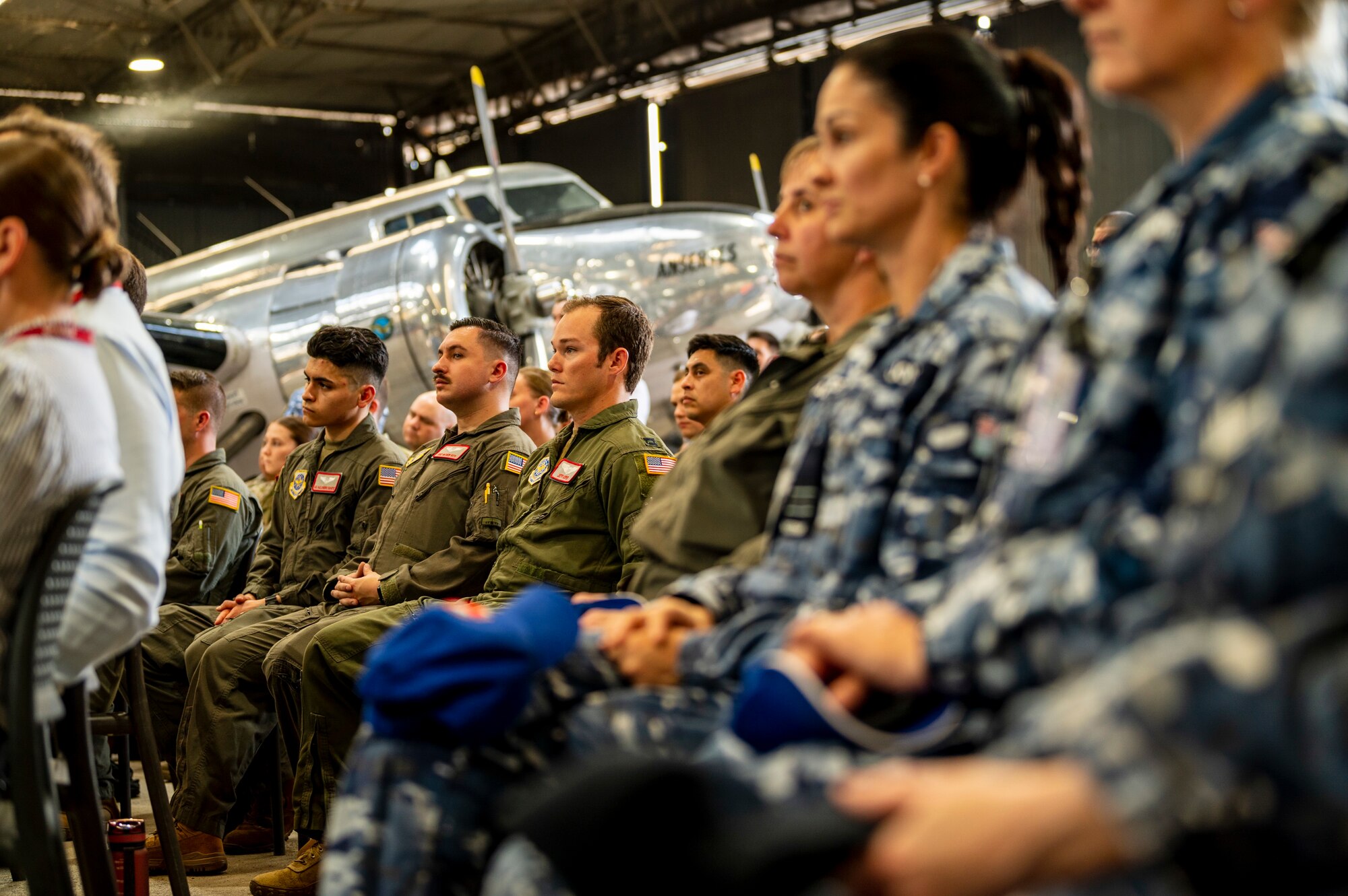 Members of the U.S. Air Force train and celebrate with members of the Royal Australian Air Force.