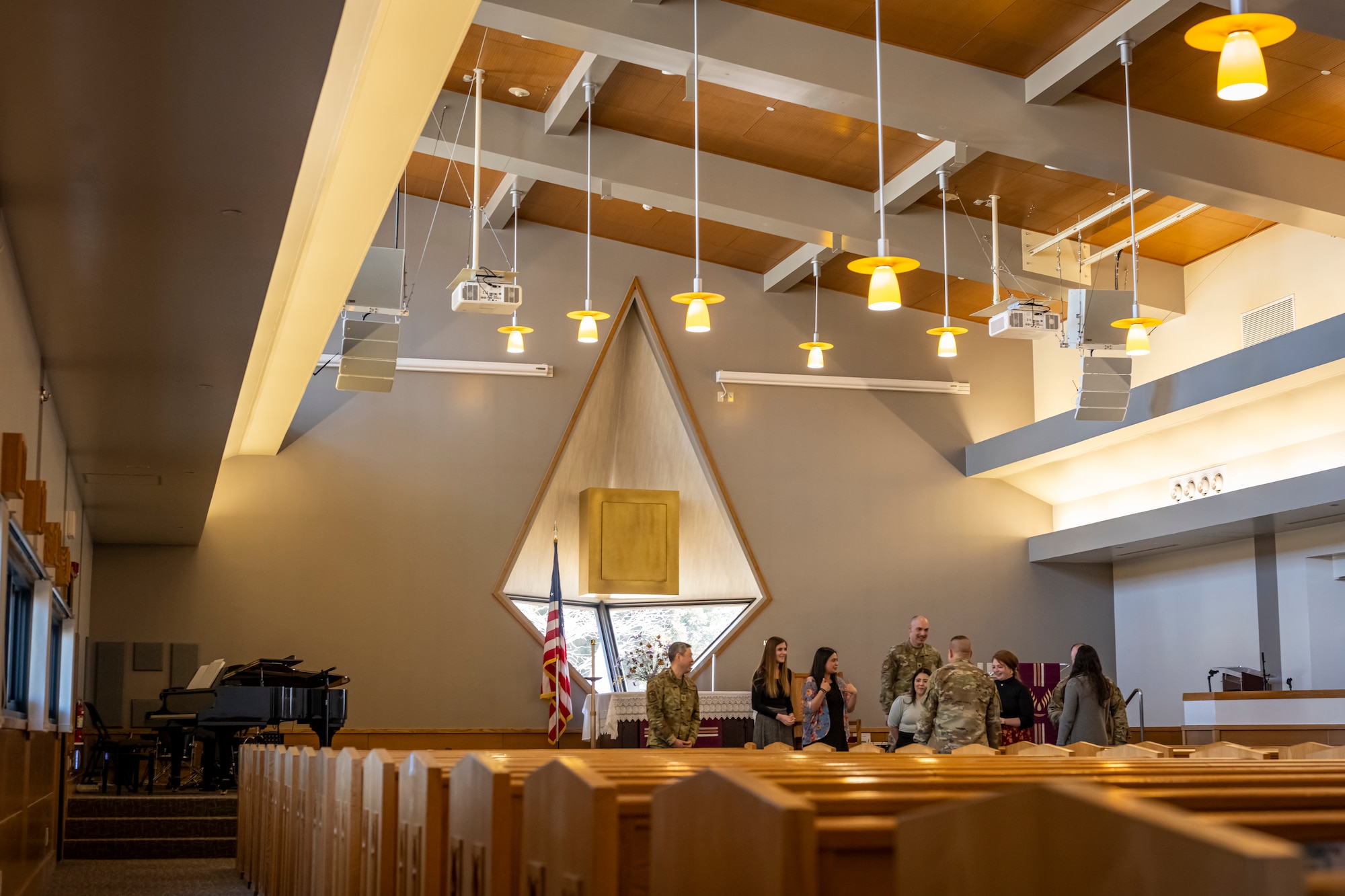 Interior of a Chapel sanctuary.