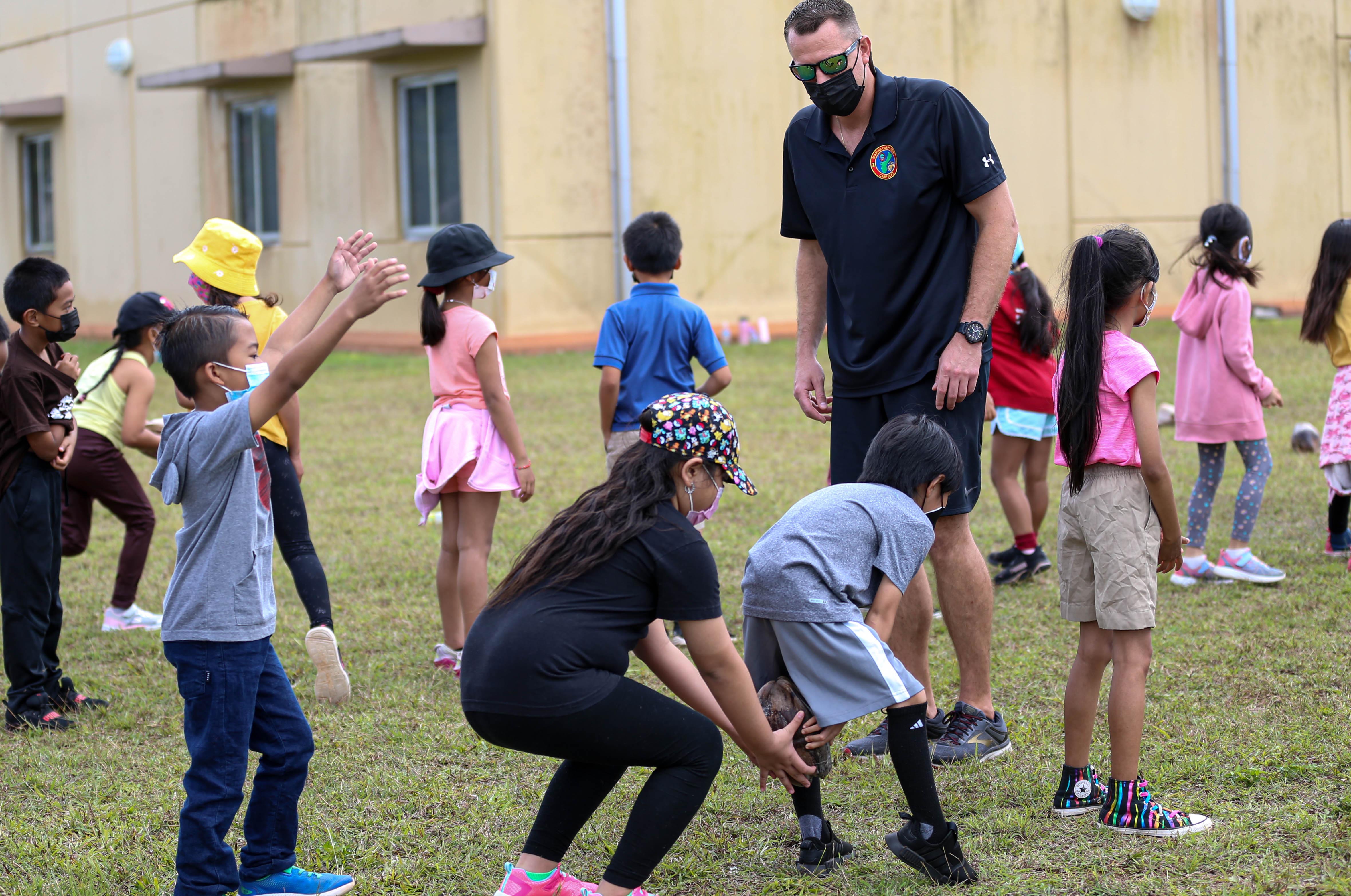 Photo of Staff Sgt. Anthony Valladares Volunteering