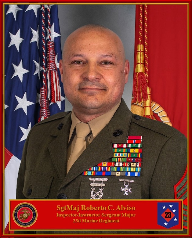 Inspector-Instructor Sergeant Major, 23d Marine Regiment