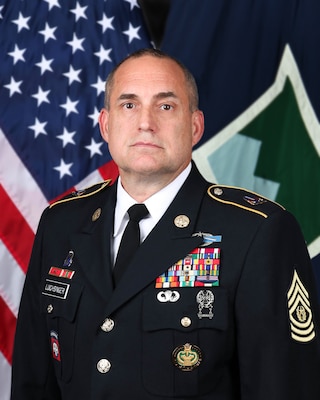 Command Sergeant Major Christopher Luchsinger