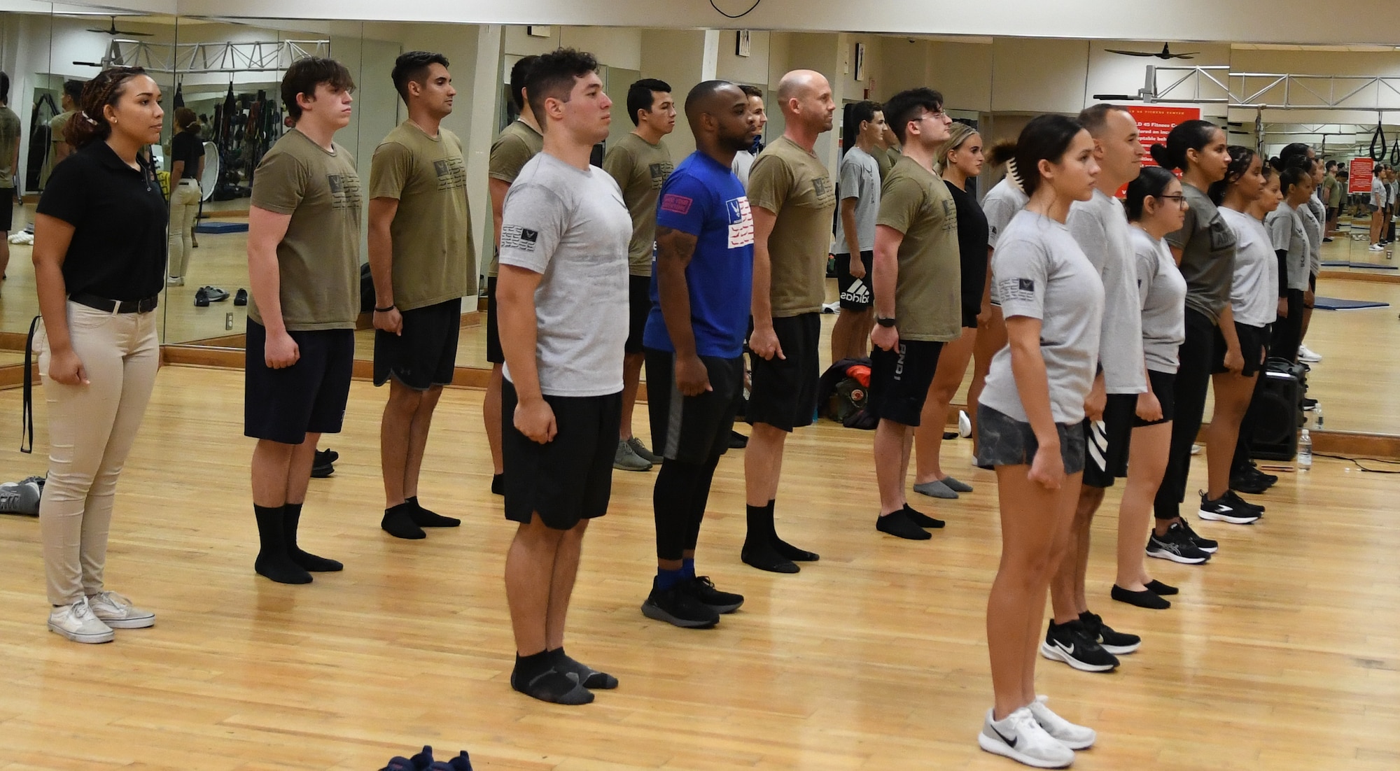 The 920th Rescue Wing Development Training Flight prepares newly-enlisted Airmen for their eight-week basic military training by teaching them skills such as basic dress and drill procedures at Patrick Space Force Base, Fla, April 3, 2022.