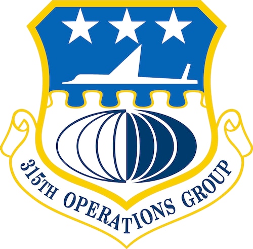 315th Operations Group Patch.  (U.S. Air Force Graphic)
