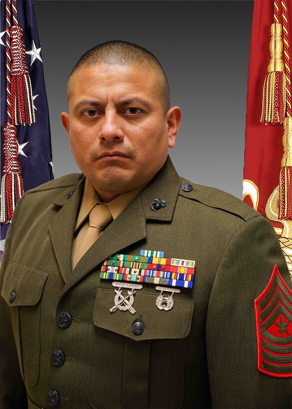 Sergeant Major Gavilanes Command Photo