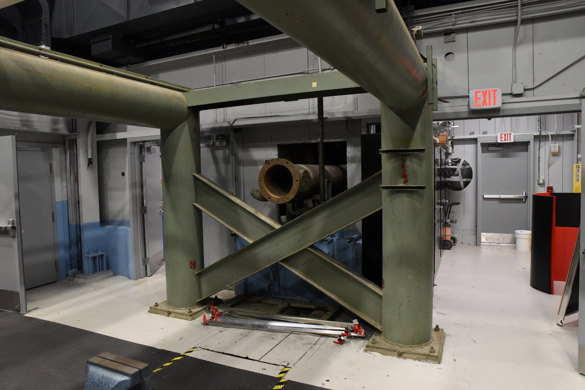 Seen here is all that remained of Tunnel E at the von Kármán Gas Dynamic Facility on Arnold Air Force Base, Tenn., prior to the start of its demolition in early 2022.