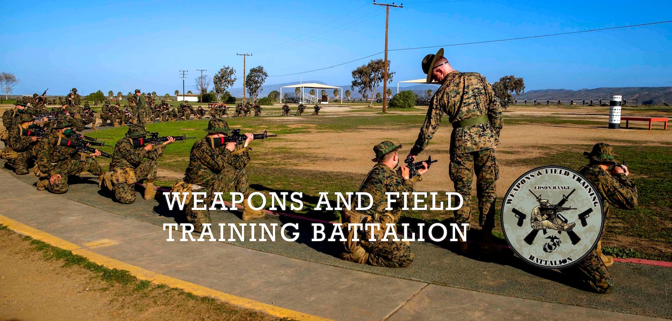 Recruits with Alpha Company, 1st Recruit Training Battalion, participate in grass week at Marine Corps Base Camp Pendleton, Calif., Feb. 17, 2021. Recruits endured numerous hours over the week mastering the fundamentals of marksmanship before moving on to live fire drills. (U.S. Marine Corps photo by Lance Cpl. Grace J. Kindred)