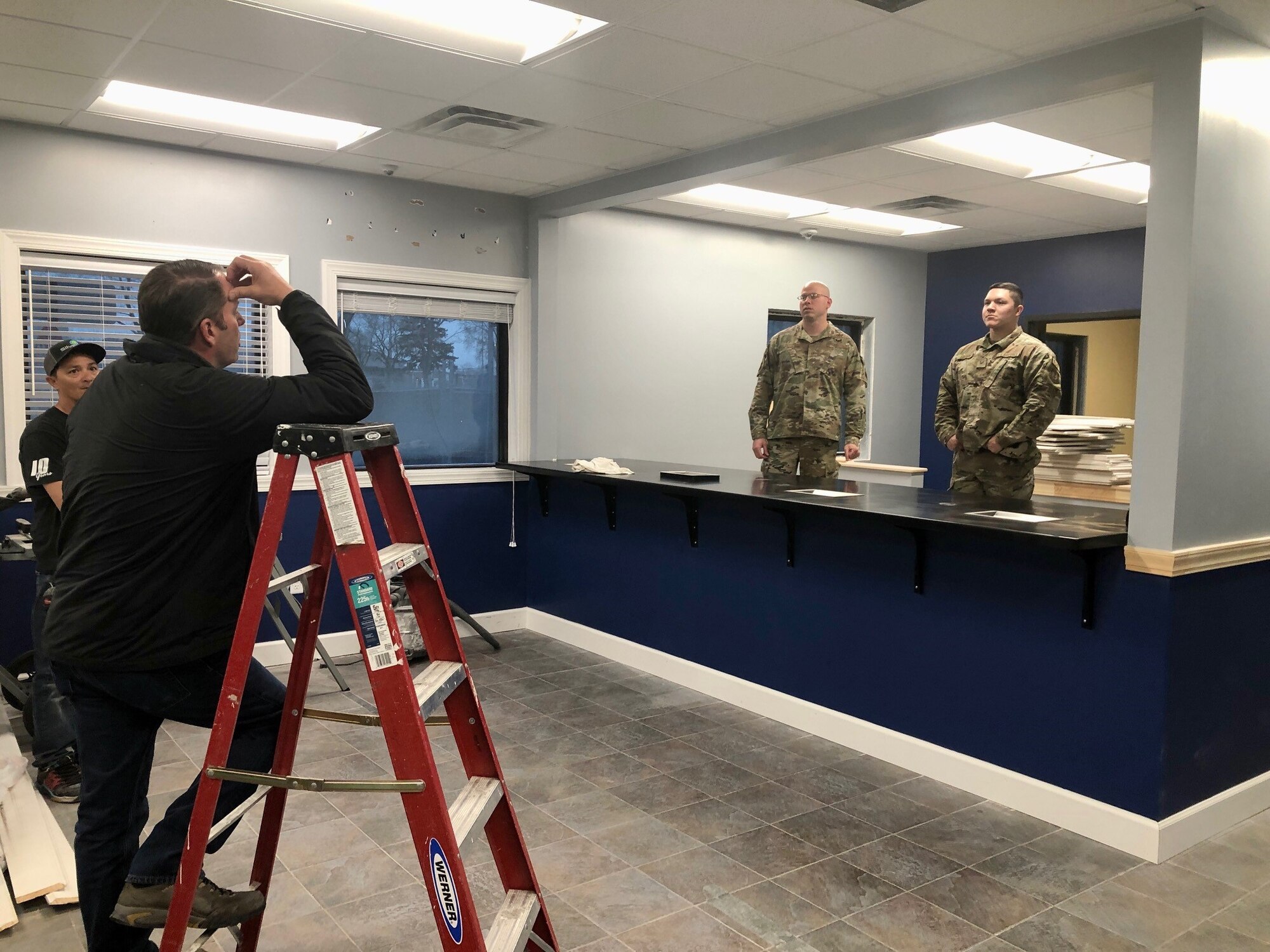 Renovations to improve security at Hill AFB’s South Gate Visitor Control Center are continuing on schedule. 75th Security Forces personnel are currently providing all customer service functions at the West Gate VCC, open from 6 a.m. to 5 p.m. 7 days a week. Services are scheduled to revert back to the South Gate VCC on April 18.