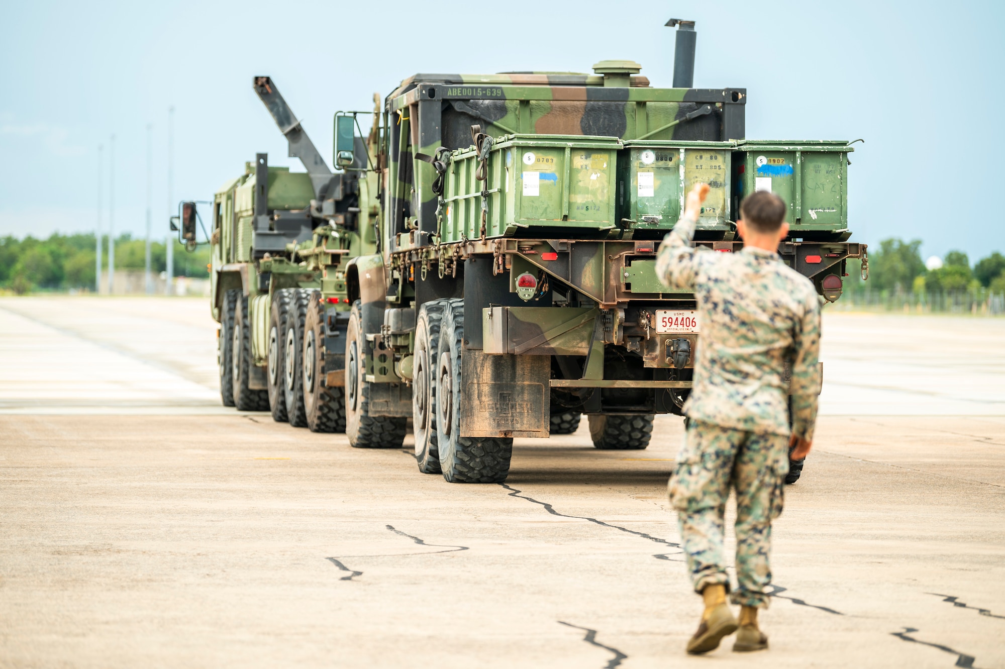 Photos of Travis AFB Airmen performing an MSTT mission