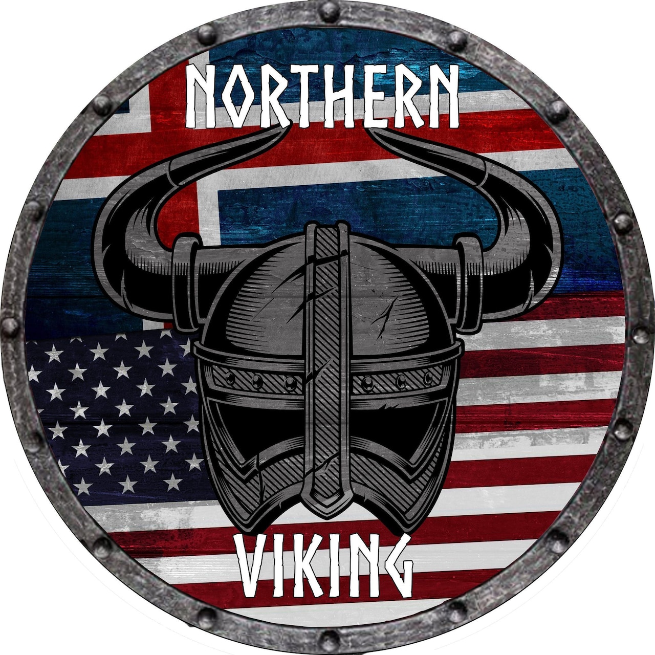 The logo for the U.S. 6th Fleet training exercise Northern Viking 2022.