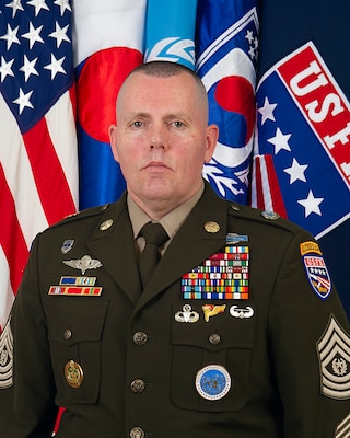 Command Sgt. Maj. Jack H. Love, United States Forces Korea, United Nations Command, Combined Forces Command.