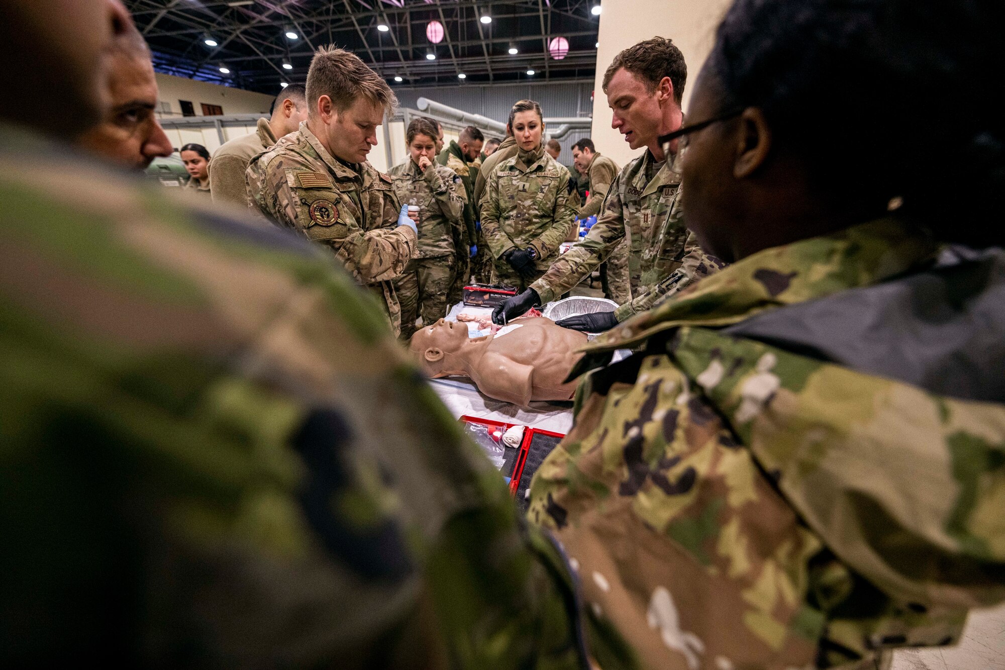 The 39th Medical Group hosted a Tactical Combat Casualty Care course open to various NATO partners at Incirlik Air Base, Turkey, March 25-26, 2022. During the course, participants learned to implement medical care under fire, tactical field care, and tactical evacuation during combat situations. The course facilitated partnerships with various NATO and joint forces, improved medical readiness, exposed medics to a unique and challenging environment and prepared both medics and non-medics to care for patients in hazardous conditions. The 39th MDG plans to provide these trainings regularly to continue bolstering partnerships and coordination among diverse teams, further expanding participants’ capabilities in the field and understanding of TCCC operations.