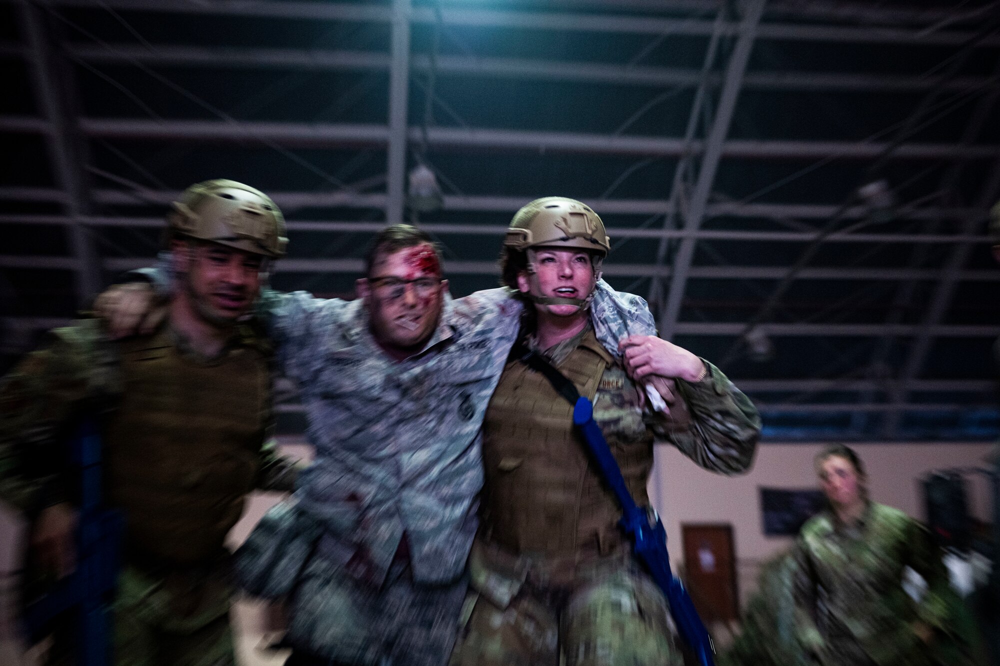 The 39th Medical Group hosted a Tactical Combat Casualty Care course open to various NATO partners at Incirlik Air Base, Turkey, March 25-26, 2022. During the course, participants learned to implement medical care under fire, tactical field care, and tactical evacuation during combat situations. The course facilitated partnerships with various NATO and joint forces, improved medical readiness, exposed medics to a unique and challenging environment and prepared both medics and non-medics to care for patients in hazardous conditions. The 39th MDG plans to provide these trainings regularly to continue bolstering partnerships and coordination among diverse teams, further expanding participants’ capabilities in the field and understanding of TCCC operations.