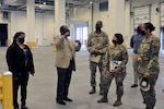 DLA Distribution Korea hosts 403rd Army Field Support Brigade for new warehouse tour