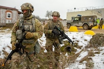 Reserve civil affairs Soldiers overcome challenges during Allied Spirit