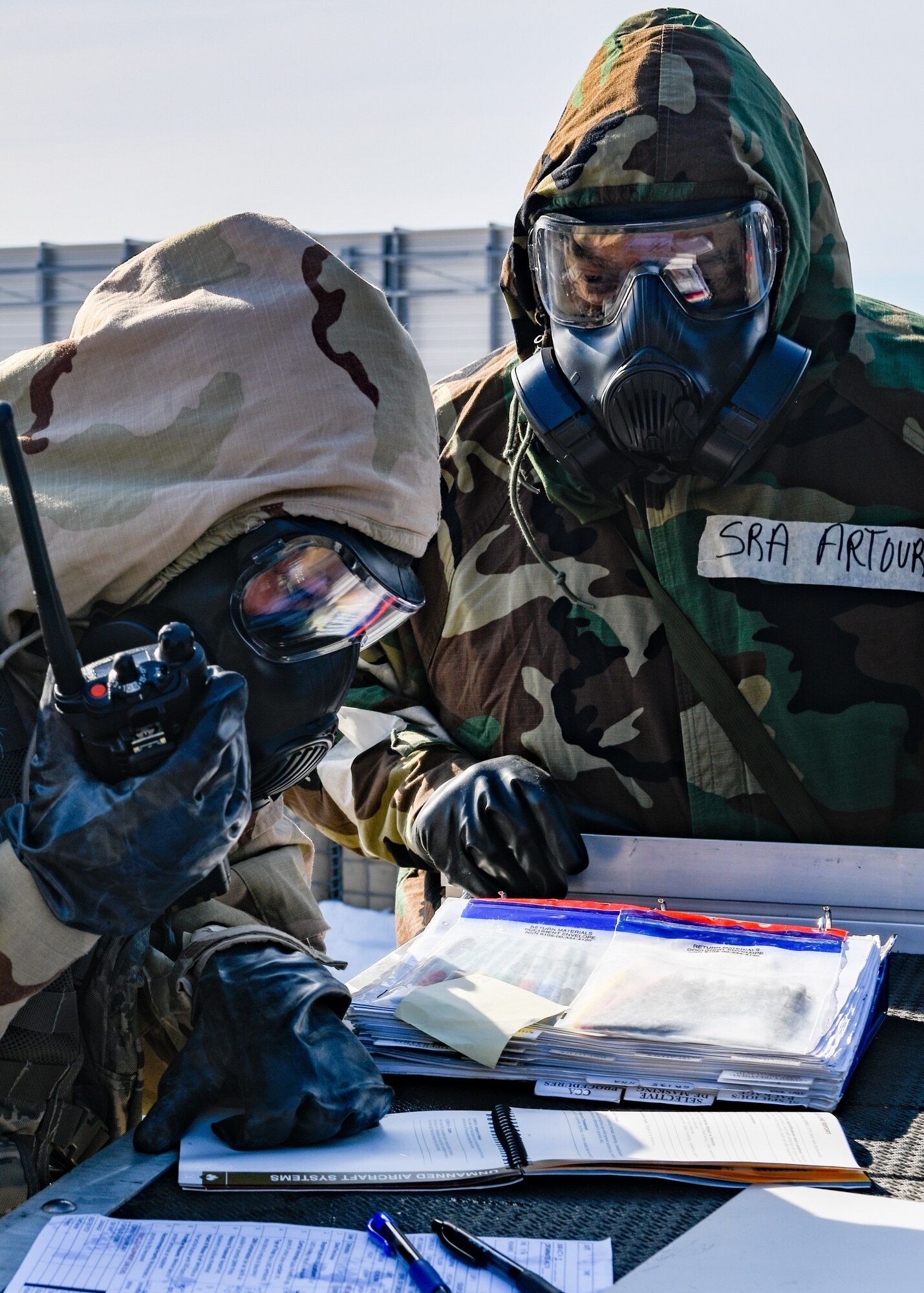 The 910th Civil Engineer Squadron’s emergency management flight conducted a chemical, biological, radiological, nuclear and high-yield explosives response training event on March 14, 2022, at Youngstown Air Reserve Station, Ohio.