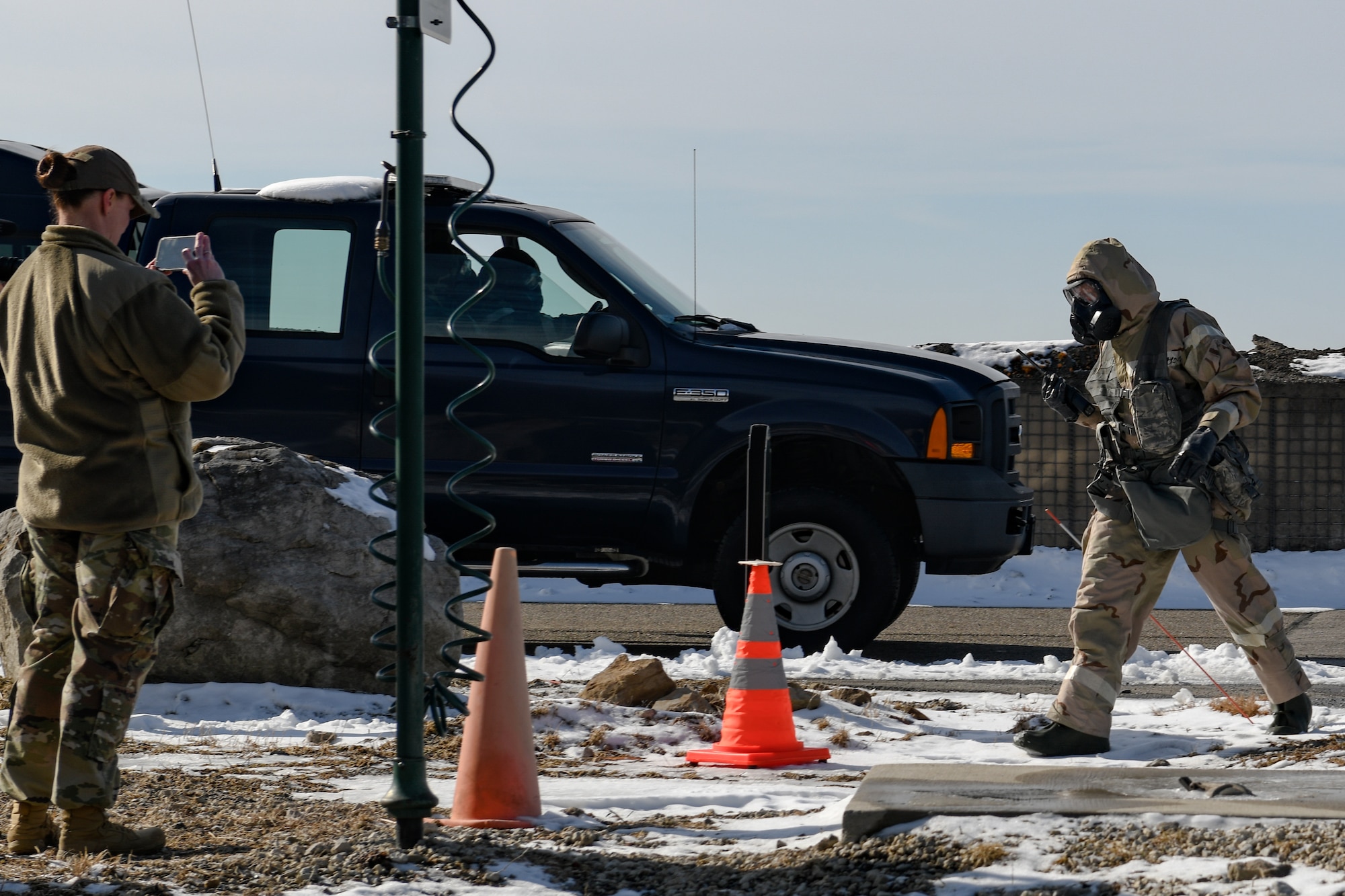 The 910th Civil Engineer Squadron’s emergency management flight conducted a chemical, biological, radiological, nuclear and high-yield explosives response training event on March 14, 2022, at Youngstown Air Reserve Station, Ohio.