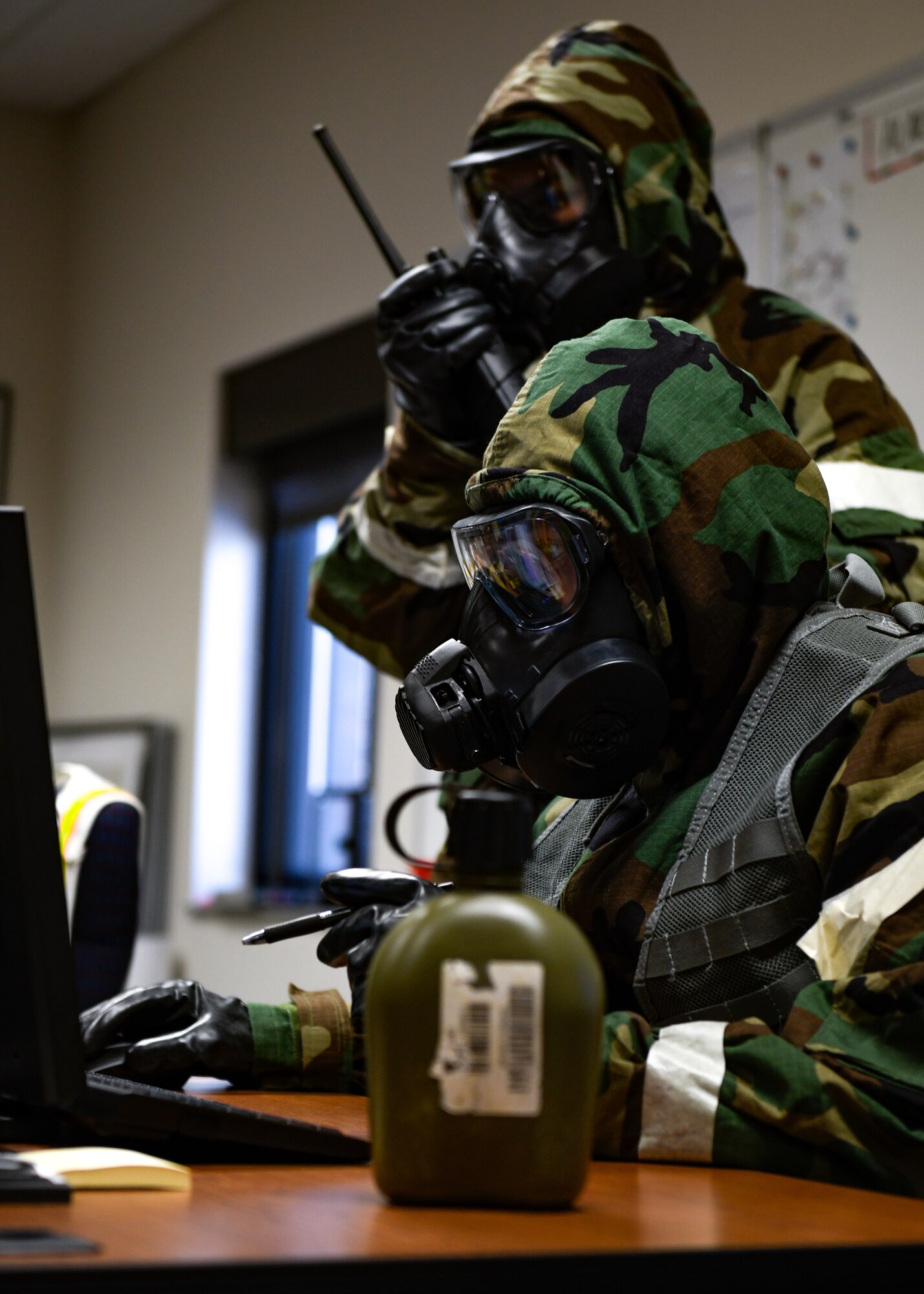 The 910th Civil Engineer Squadron’s emergency management flight conducted a chemical, biological, radiological, nuclear and high-yield explosives response training event on March 14, 2022, at Youngstown Air Reserve Station, Ohio.